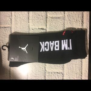 Jordan socks ( I’m Back )